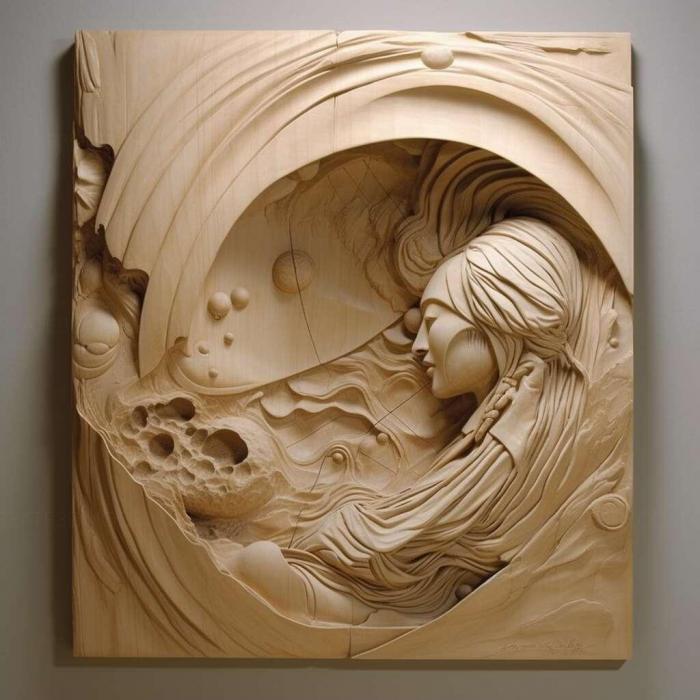 نموذج ثلاثي الأبعاد لآلة CNC 3D Art 